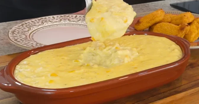 Receitas Rápida e Fácil: Creme de Milho Cremoso faça para o seu Almoço