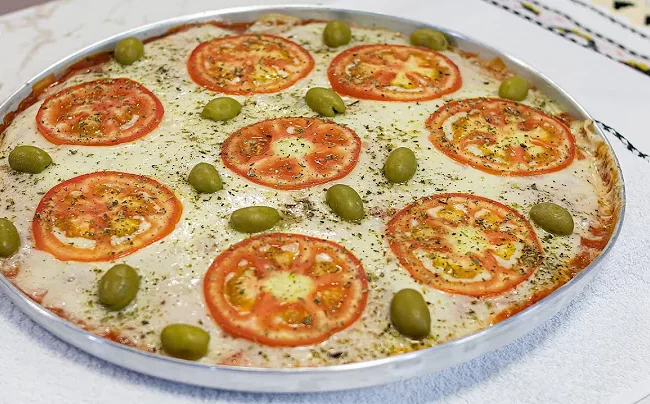 Sobremesas Doces: Pizza de Liquidificador Massa Levinha e Fácil de Fazer Veja 