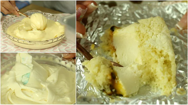 Bolo Gelado com Recheio Crema, Creme Moça e Geleia de Maracujá
