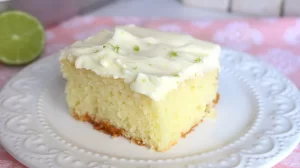 Bolo Gelado de Limão, Bolo Perfeito para um Lanche da Tarde