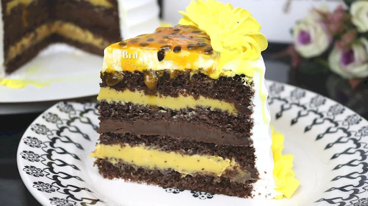 Bolos: Bolo de Chocolate com Maracujá Receita Deliciosa e Irresistível com Vídeo 