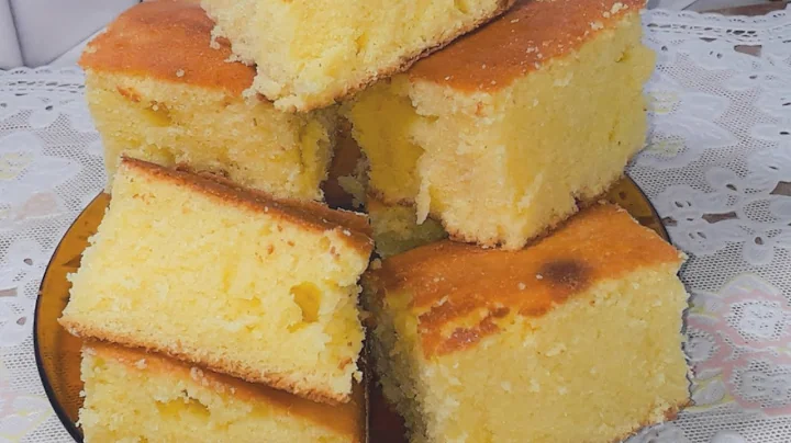 Sobremesas Doces: Bolo de Fubá Simples Fofinho, Você tem que fazer esse Bolo para o Café da Tarde 