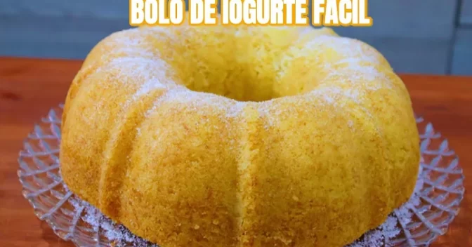 Bolos: Bolo de Iogurte Fofinho esse Bolo é Perfeito para o Café da Tarde Veja