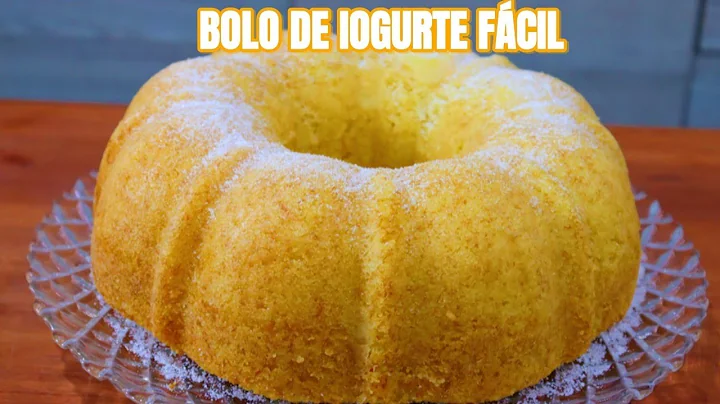 Receitas Saudáveis: Bolo de Iogurte Fofinho esse Bolo é Perfeito para o Café da Tarde Veja 