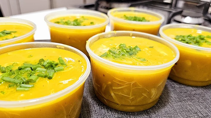 Caldo de Frango com Legumes, Perfeito para uma Janta Leve e Saudável 