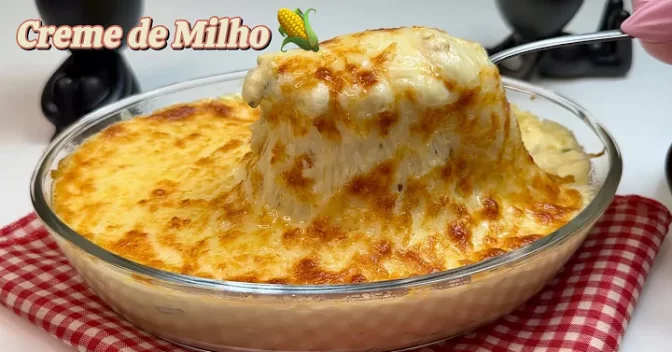 Receitas Rápida e Fácil: Creme de Milho Fácil e Delicioso, já Pega os Ingredientes e já Faça, tem Vídeo