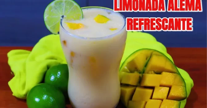 Receitas Rápida e Fácil: Limonada Alemã Cremosa e Refrescante, Você Precisa Fazer essa Limonada