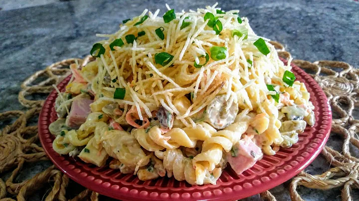 Dicas: Salada de Macarrão Cremosa, Muito Fácil de Fazer, já Faça ai na sua Casa 