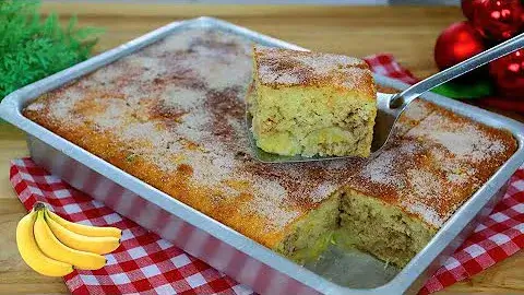 Bolos: Bolo de Banana Delicioso, Receita Fácil e Super Recheada Veja 