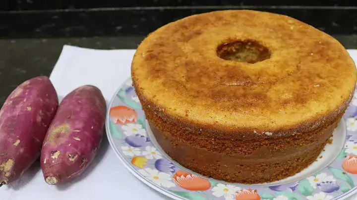 Sobremesas Doces: Bolo de Batata Doce Crua, Fofinho e Simples de Fazer 