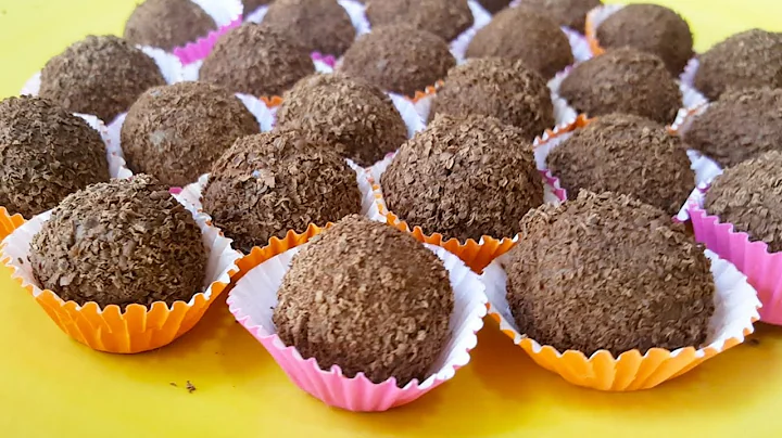 Sobremesas Doces: Brigadeiro Sem Leite e Sem Manteiga 