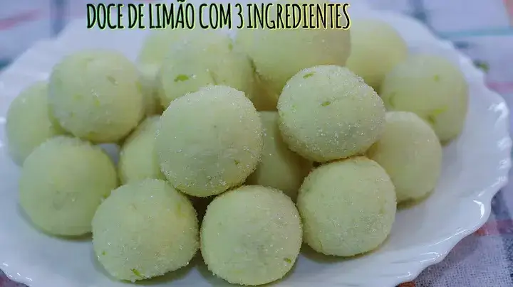 Docinho de Limão com Apenas 3 Ingredientes 