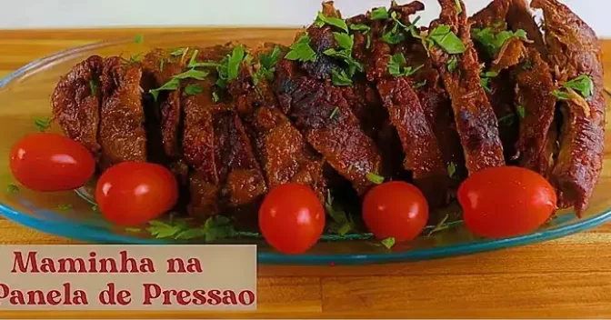 Receitas Rápida e Fácil: Maminha na Cerveja Preta na Panela de Pressão só Faça