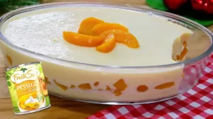 Mousse de Pêssego, Faça que é Muito Refrescante e Fácil