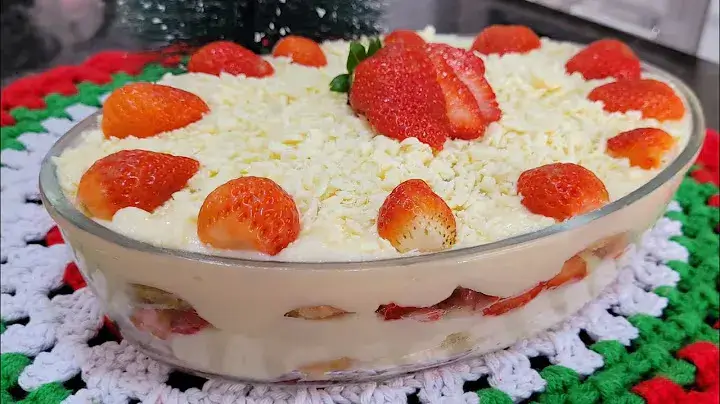 Pavê de Leite Ninho com Morango, Uma Sobremesa Especial para Você