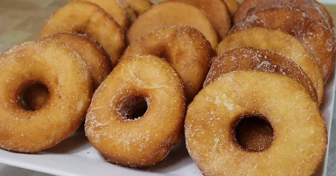 Lanche: Rosquinhas Caseira Frita Fácil, Econômica e Deliciosa