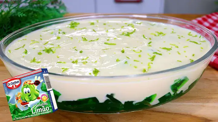 Dicas: Sobremesa Refrescante de Gelatina com Mousse de Limão Veja 