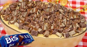 Torta de Bis, A Sobremesa Perfeita para o Natal com Apenas 3 Ingredientes