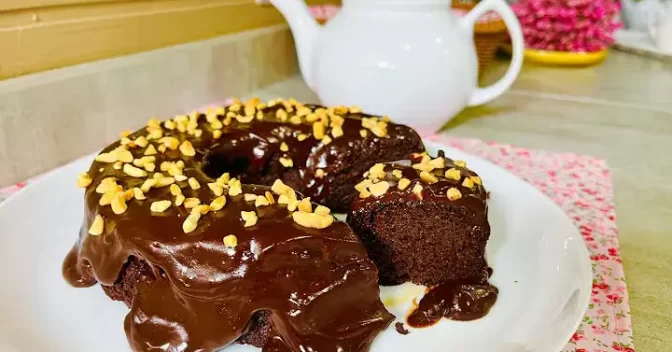 Bolos: Bolo de Chocolate Sem Açúcar e Sem Trigo Muito Saudável