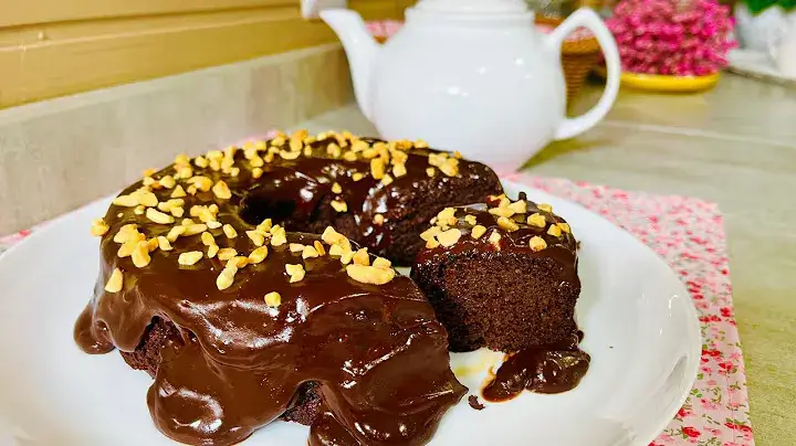 Bolos: Bolo de Chocolate Sem Açúcar e Sem Trigo Muito Saudável 