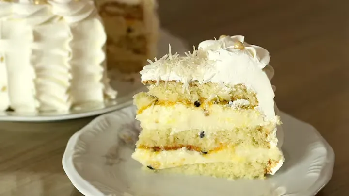 Bolos: Bolo de Creme Belga com Maracujá, Receita Fácil e Deliciosa Veja 