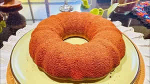 Bolo de Laranja com Fubá Sem Trigo e Sem Lactose Fácil