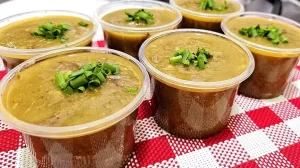 Caldo Emagrecedor com Carne e Legumes, Muito Saudável