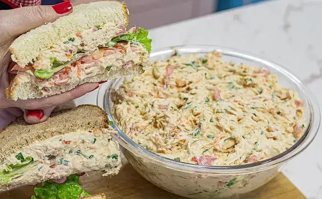 Creme de Frango Cremoso para Sanduíches e Torradas, Já Faça é Fácil