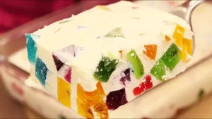 Gelatina Colorida Cremosa, Uma Sobremesa Deliciosa e Fácil de Fazer