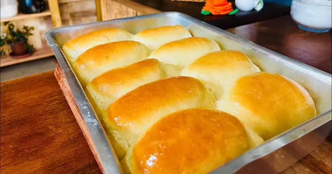 Lanche: Pão Fofinho de Algodão, Receita Fácil de Fazer Fica uma Delícia