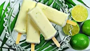 Picolé Cremoso ou Sorvete Cremoso de Limão já Faça