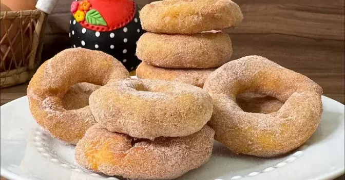 Lanche: Rosquinhas Doces Sequinhas e Macias já Faça para o seu Café