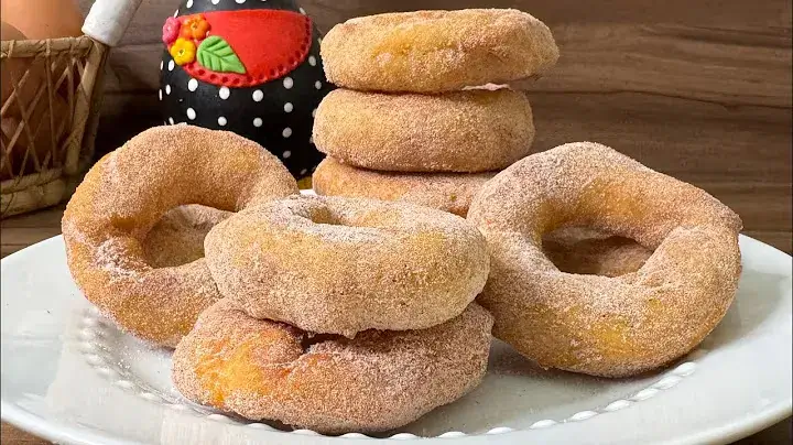 Lanche: Rosquinhas Doces Sequinhas e Macias já Faça para o seu Café 