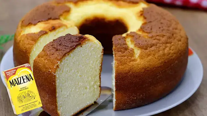 Bolo Moça de Maizena com 3 Ingredientes, Sem Desculpas Para Não fazer esse Bolo