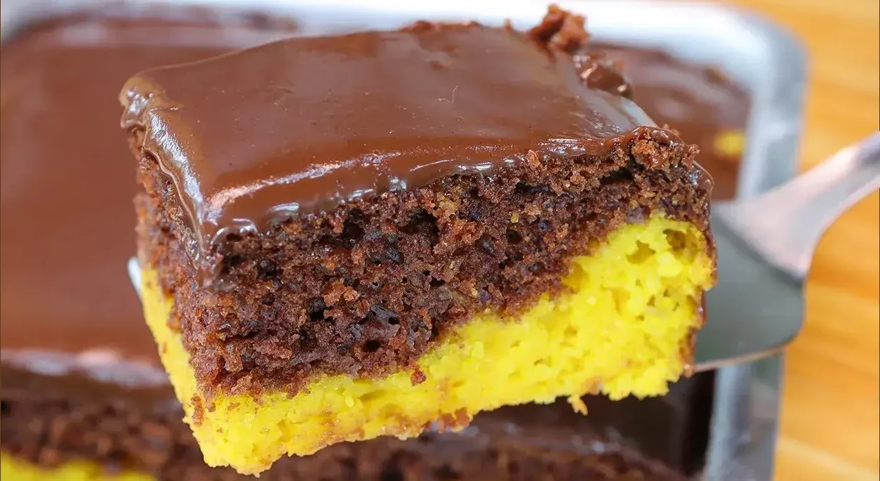 Bolo Mesclado de Cenoura com Chocolate: Uma Explosão de Sabor Veja