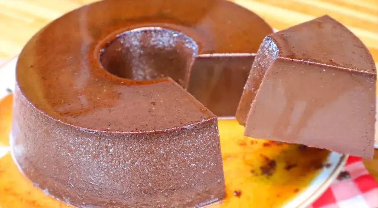 Pudim de Chocolate Mais Cremoso Que Você Vai Provar
