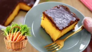 Bolo de Cenoura Sem Farinha com Crosta de Chocolate Veja