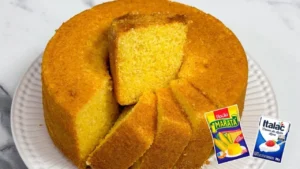 Bolo de Flocão com Creme de Leite: A Receita Simples Que Vai Encantar Seu Paladar