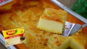 Bolo de Fubá Cremoso que Derrete na Boca: Tudo Feito no Liquidificador