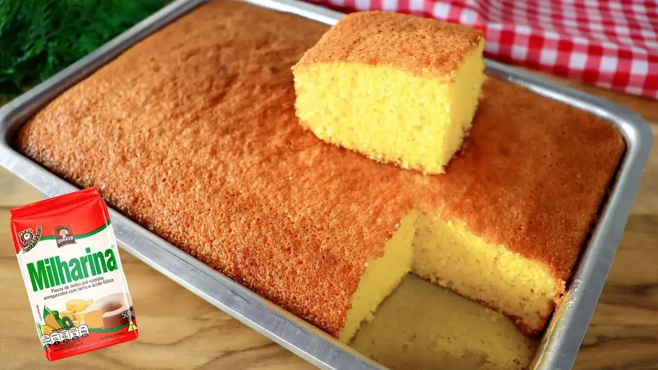 Bolo de Milharina Fofinho: A Receita Perfeita para o Seu Lanche