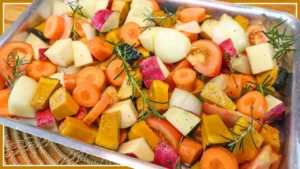 Legumes Assados ao Forno com Ervas: Receita Prática e Deliciosa para o Almoço