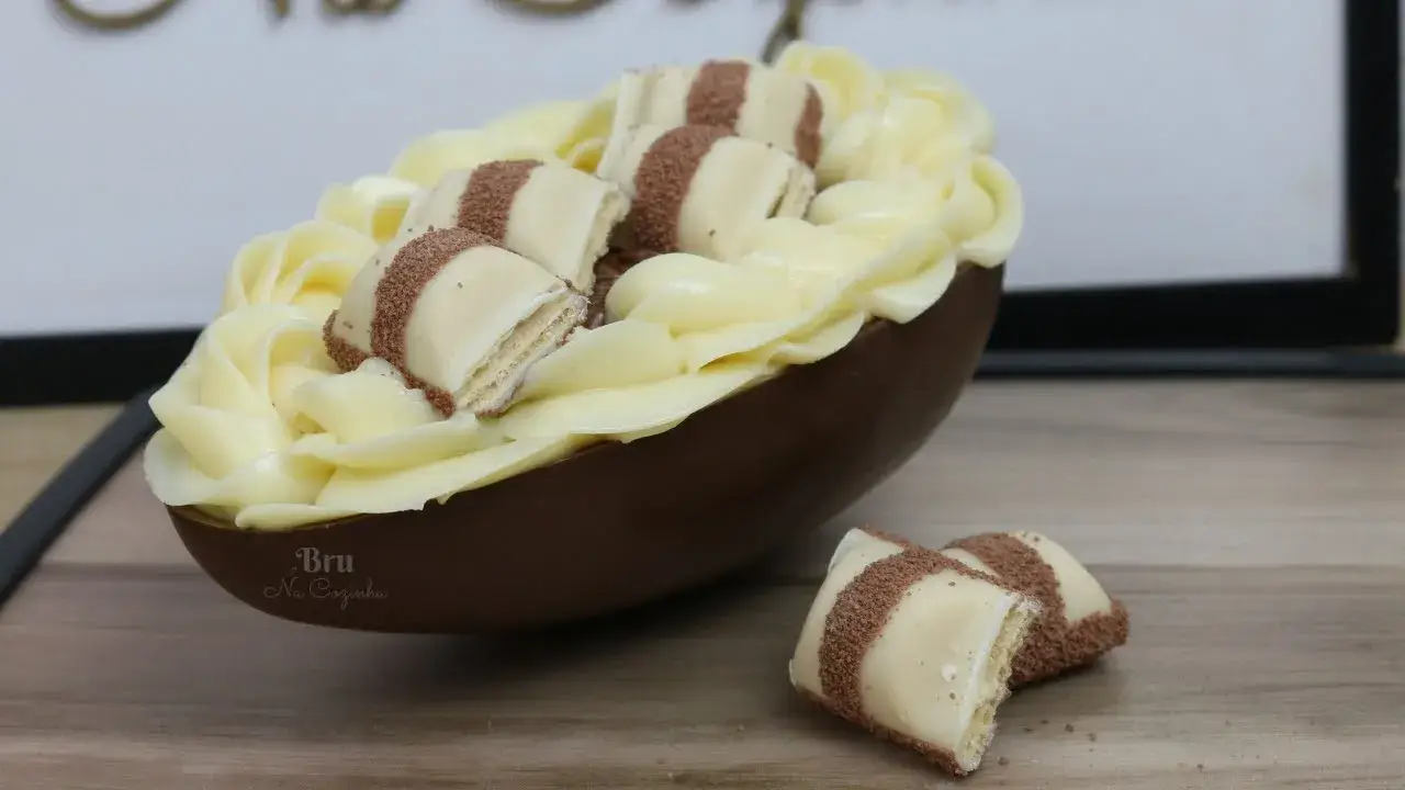 Ovo de Colher Kinder Bueno: Um Doce de Páscoa Fácil e Irresistível Já Faça