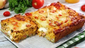 Torta de Frango com Massa Italiana que Derrete na Boca Veja