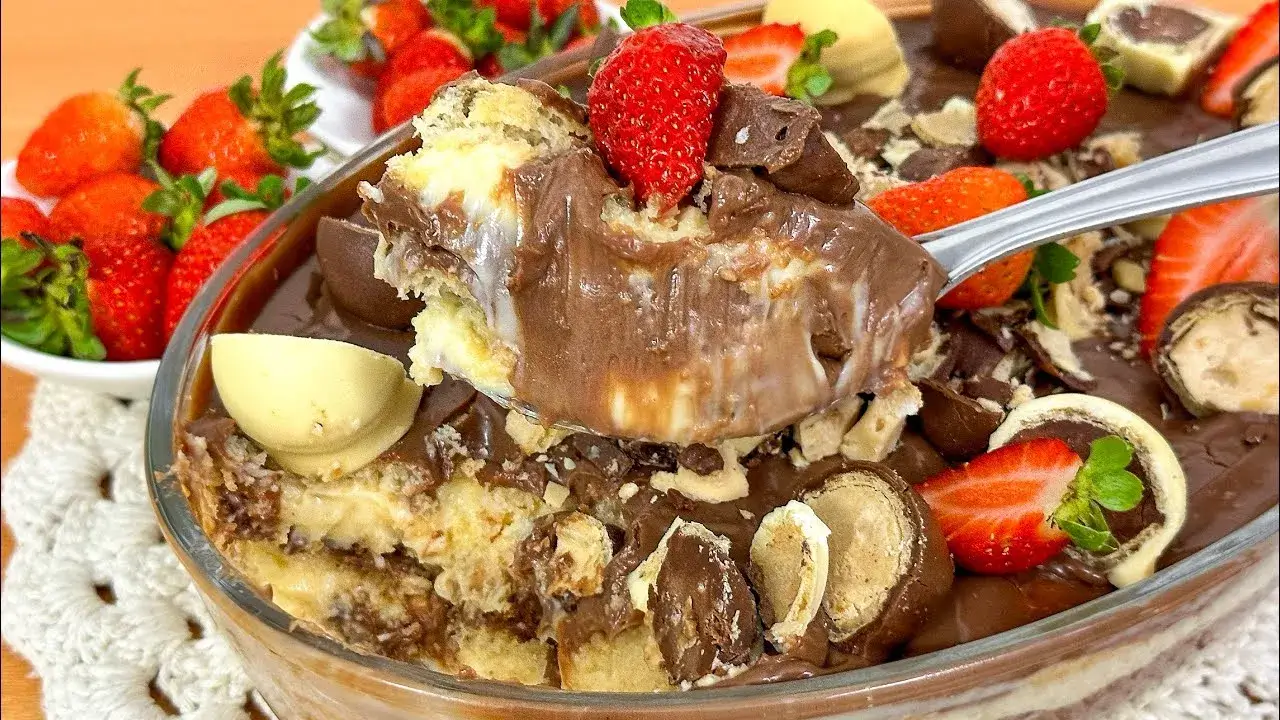 Bombom na Travessa: Sobremesa Cremosa e Deliciosa para Encantar a Todos