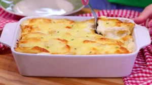 Conchiglione Recheado de Frango com Molho Branco: A Receita Perfeita para o Almoço