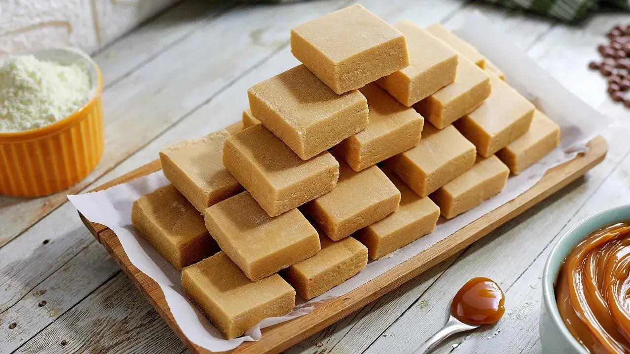 Doce de Leite de Corte Fácil com Apenas 2 Ingredientes para Arrasar na Sobremesa