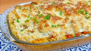 Macarrão Cremoso de Forno com Linguiça e Bacon: A Surpresa Perfeita para a Família