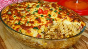Macarronada Gratinada de Domingo: Um Prato Cremoso e Delicioso para a Família