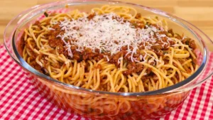 Macarronada com Carne Moída: Uma Delícia Simples e Soltinha para o Almoço