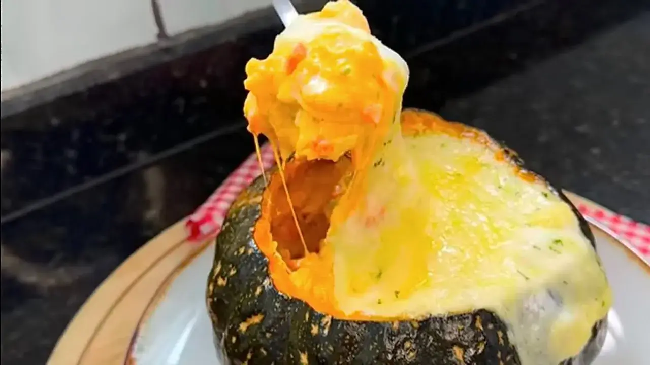 Abóbora Recheada com Camarão: Receita Fácil e Cheia de Sabor Veja